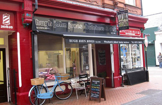 Butchers Awning In Black